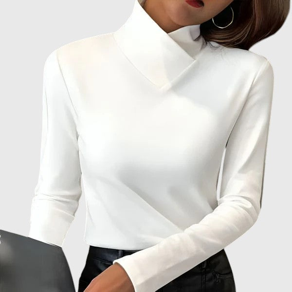 Benilda - Ajuste Elegante con Cuello Alto
