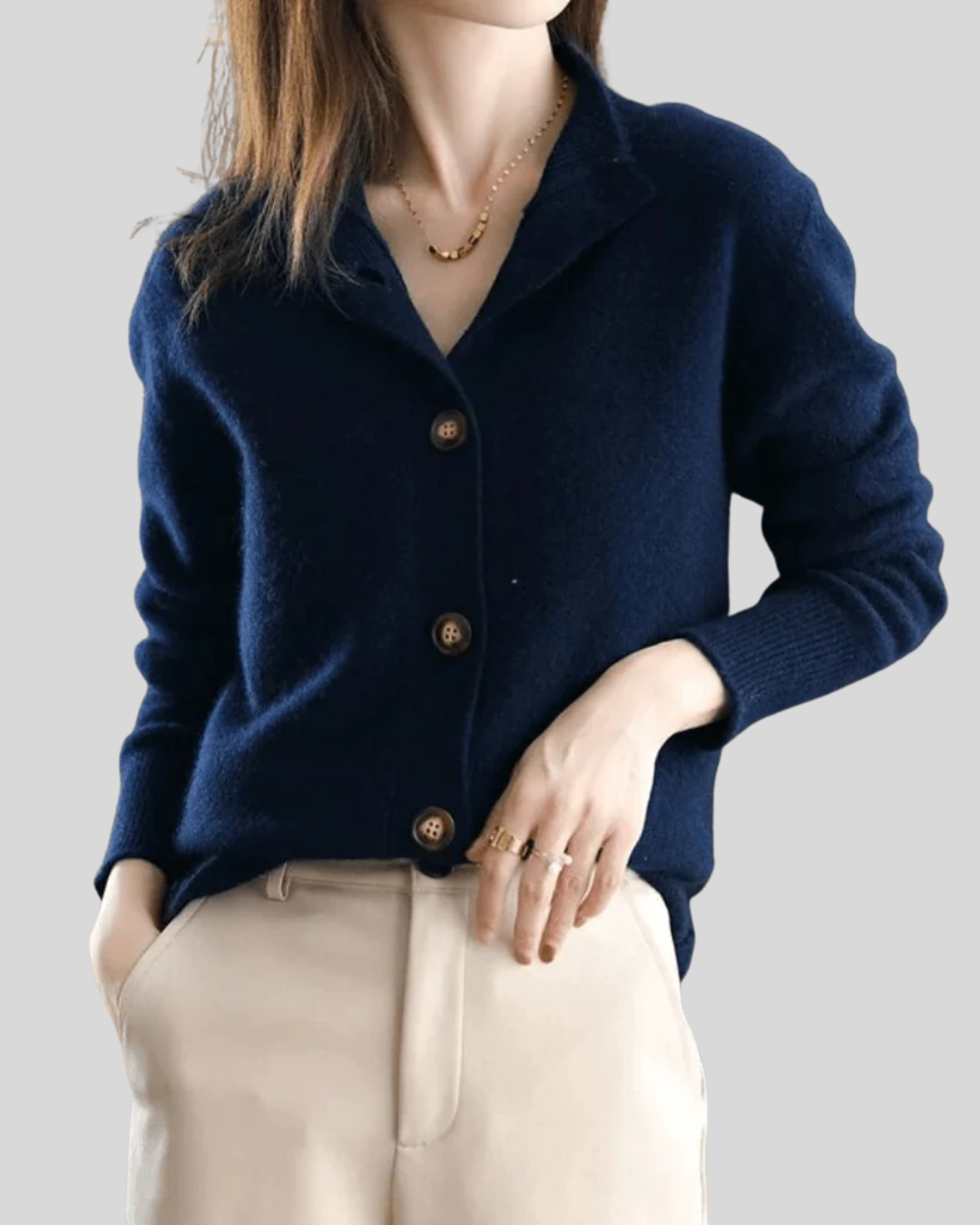 Claire | Cárdigan de estilo retro