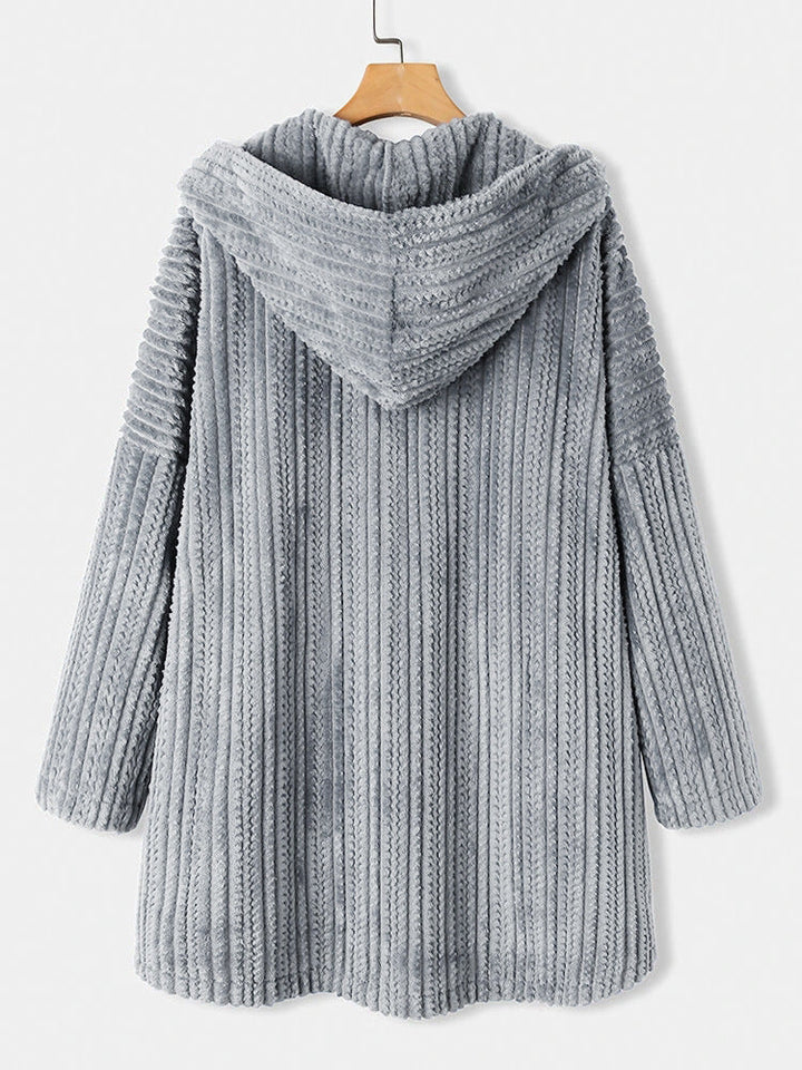 Manuela™ - Abrigo de invierno con solapa