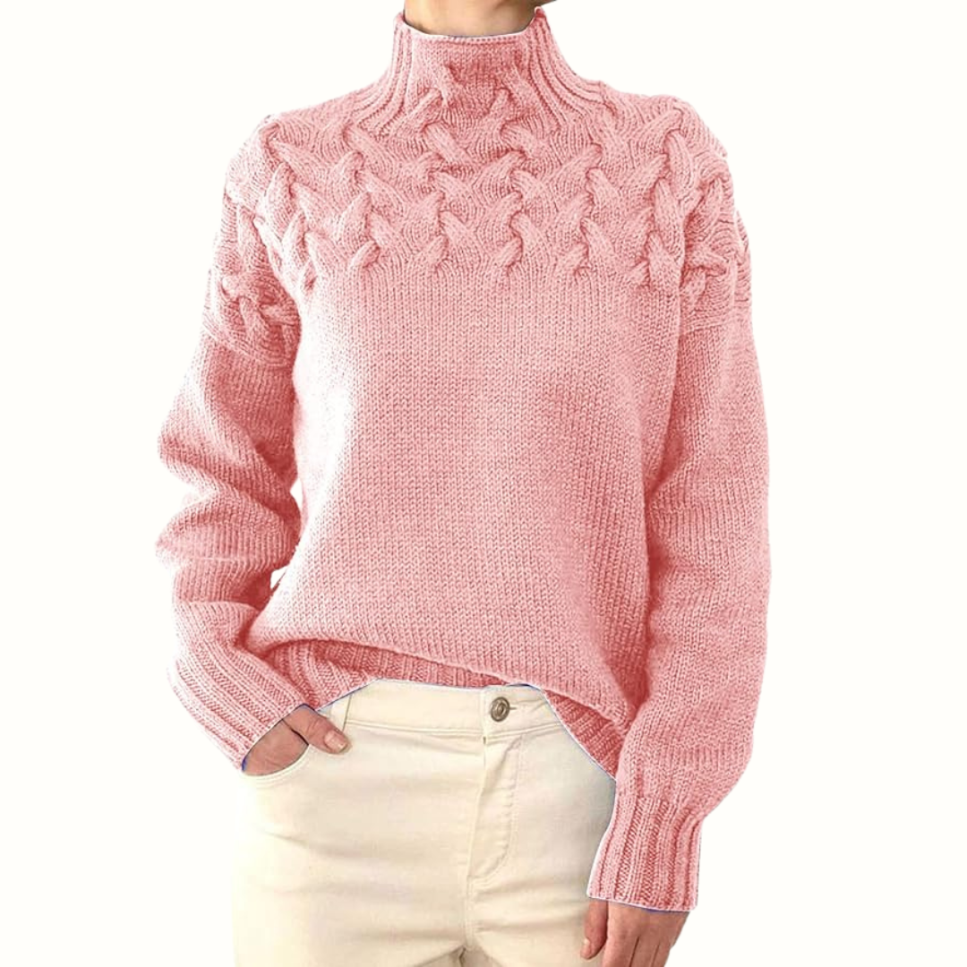 Elena | Suéter de Cuello Alto Cálido