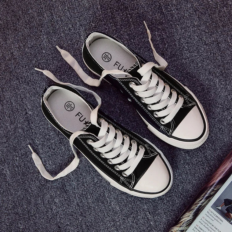 Imogen Zapatos De Lona Clásicos Confort Vintage Moderno