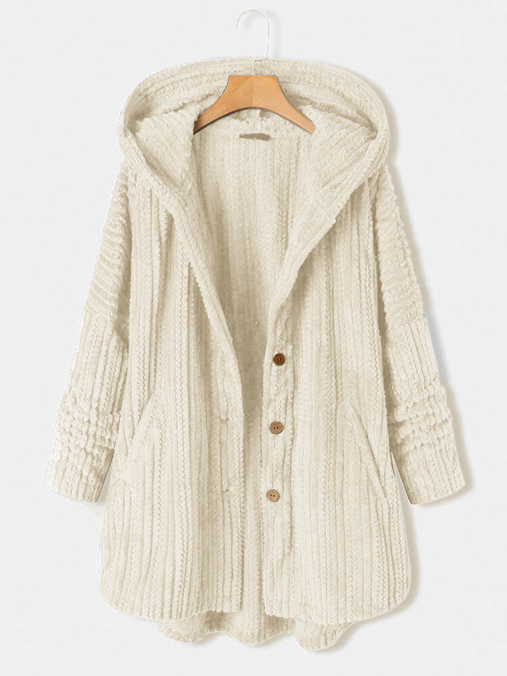 Manuela™ - Abrigo de invierno con solapa