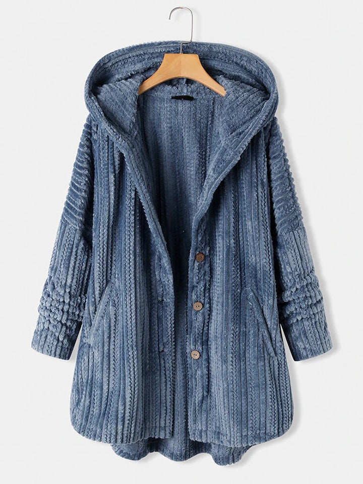 Manuela™ - Abrigo de invierno con solapa