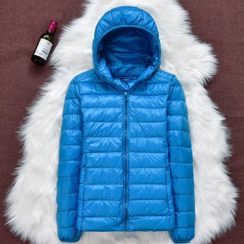 Yasmina | Nueva chaqueta impermeable con relleno de plumas de pato blanco