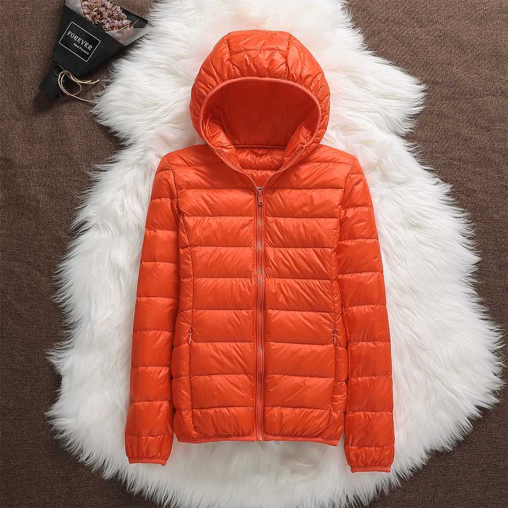 Yasmina | Nueva chaqueta impermeable con relleno de plumas de pato blanco