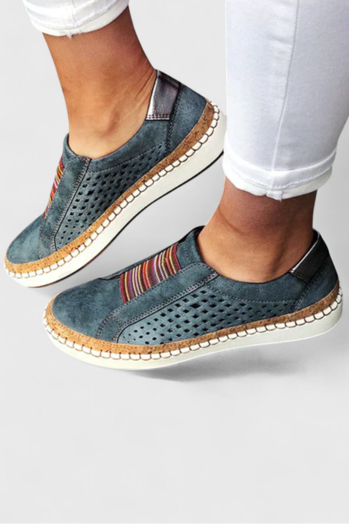 Saray Comfort Slip-On Ortopédico con Plantilla Acolchada