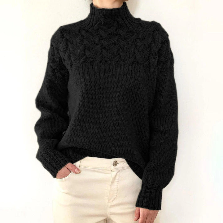 Elena | Suéter de Cuello Alto Cálido